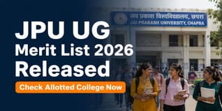 Jai Prakash University Chapra UG Merit List 1 Out; Check Schedule Here